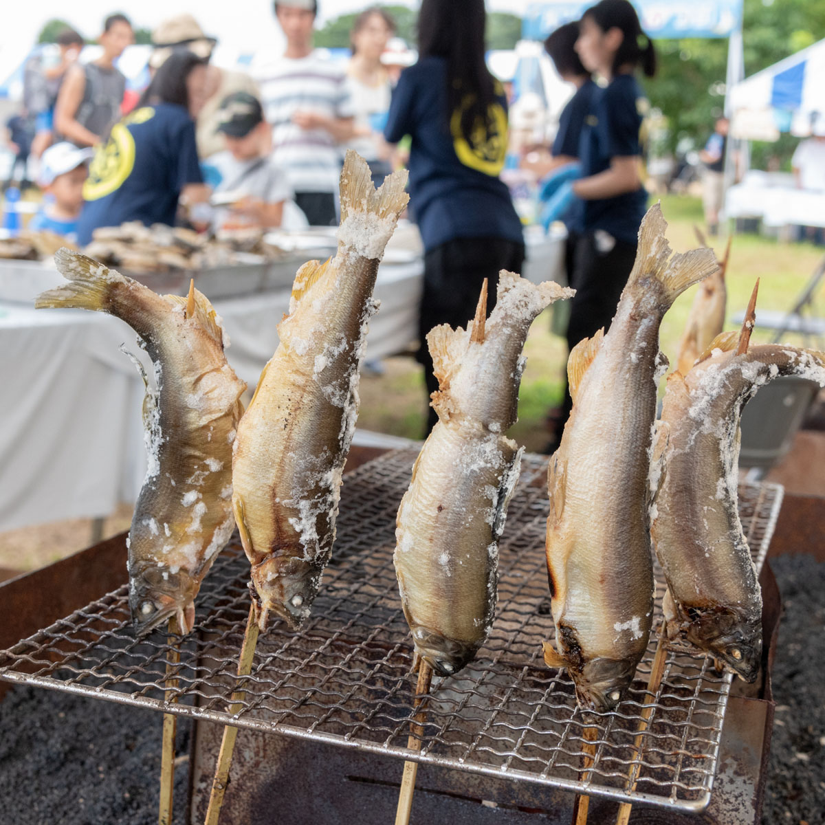 第4回浅川アユまつり開催 