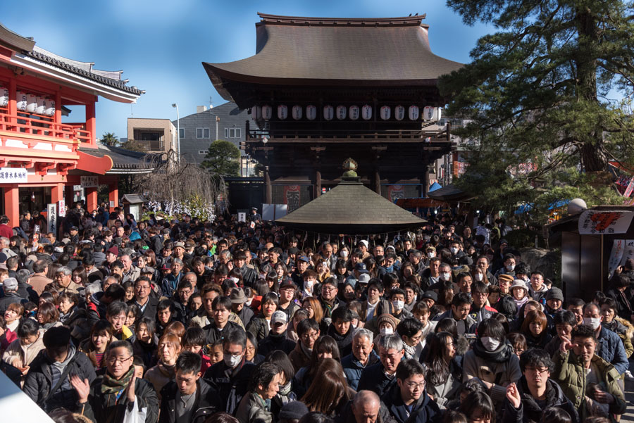 高幡不動尊初詣情報