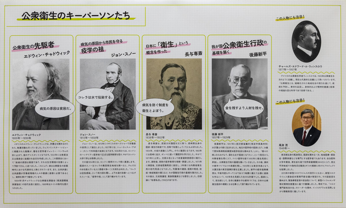 帝京大学総合博物館で 「ザ・公衆衛生！   社会と個人の健康を守る黒衣たち」開催中