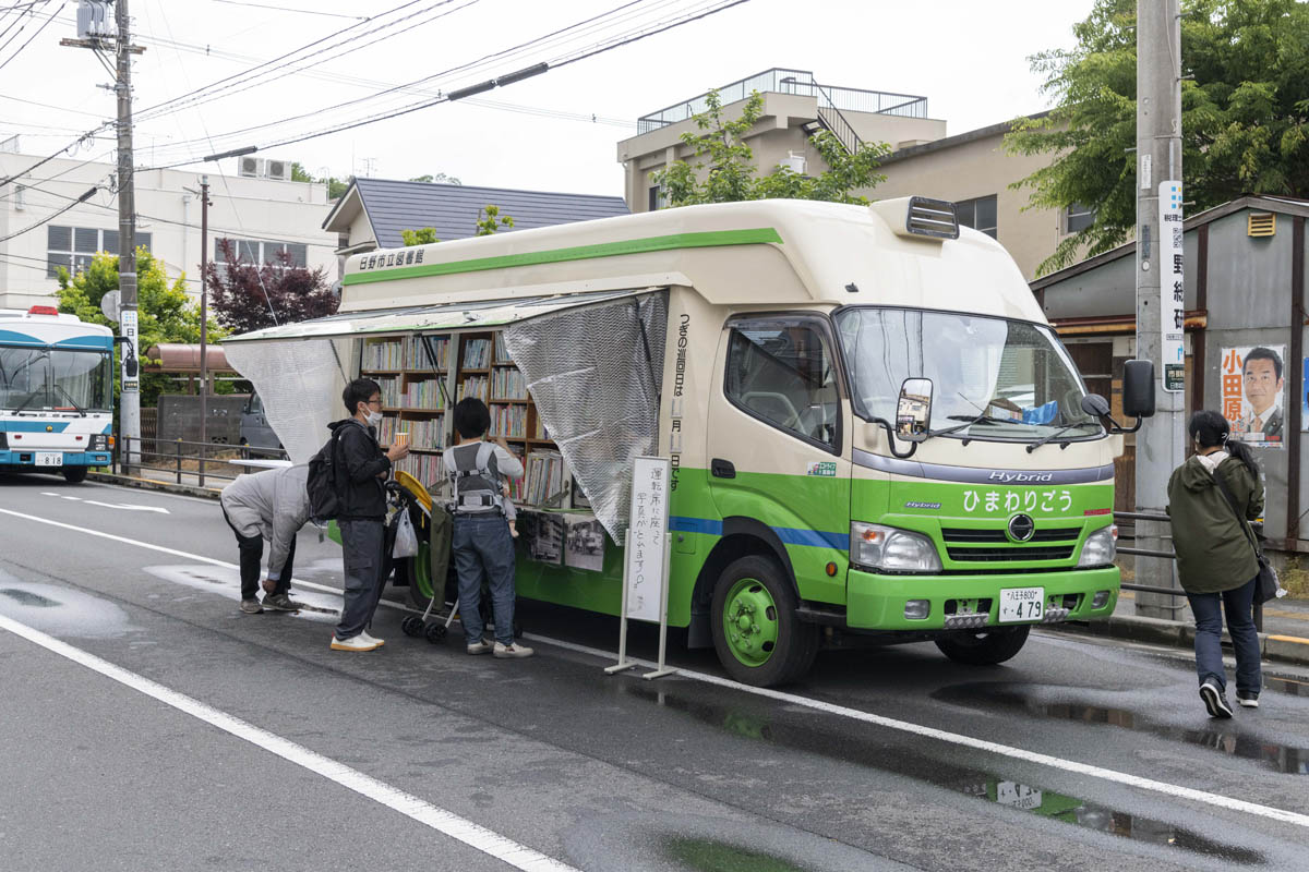 ひの新選組まつり「待たせたな！」、でも、雨には参った、ねっ。