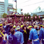 日野の各地で秋祭り