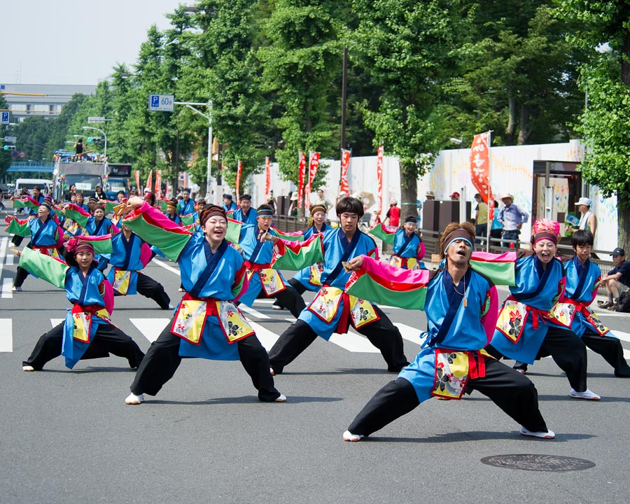 日野が燃えたひのよさこい祭