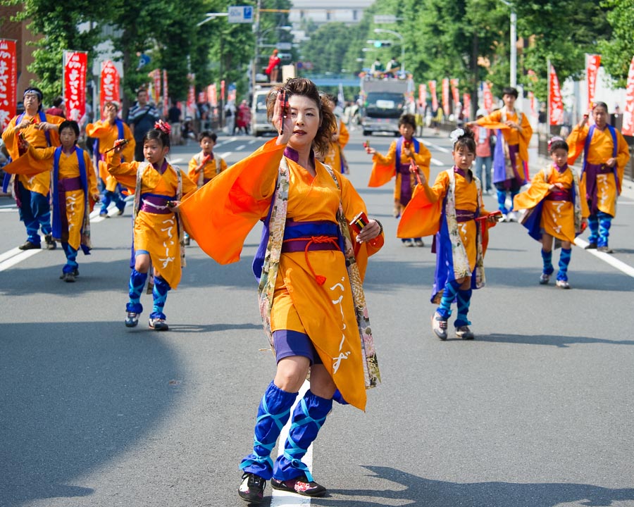 日野が燃えたひのよさこい祭