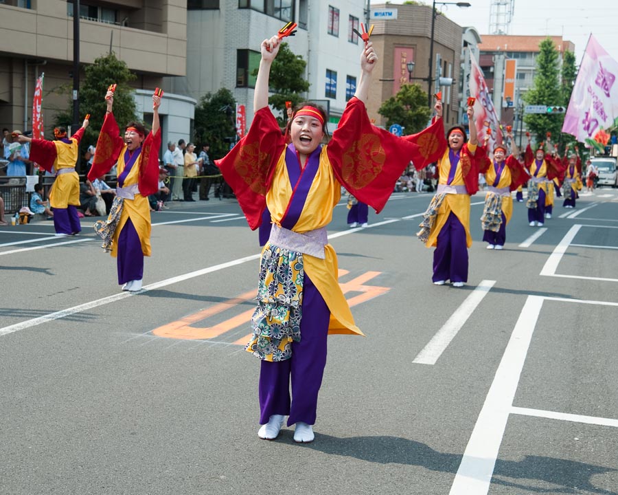 日野が燃えたひのよさこい祭