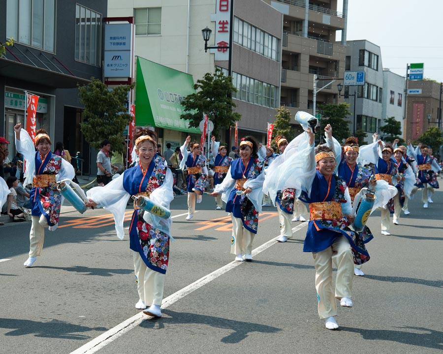 日野が燃えたひのよさこい祭