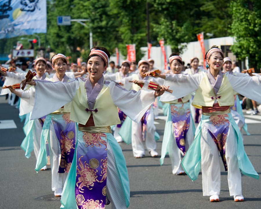 日野が燃えたひのよさこい祭