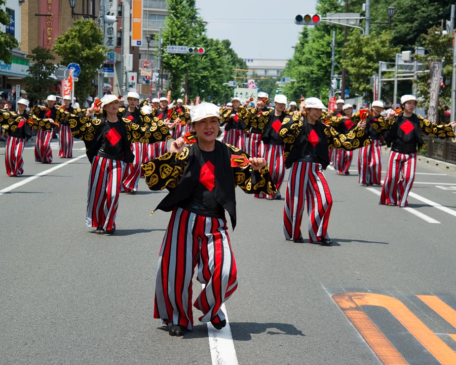 日野が燃えたひのよさこい祭