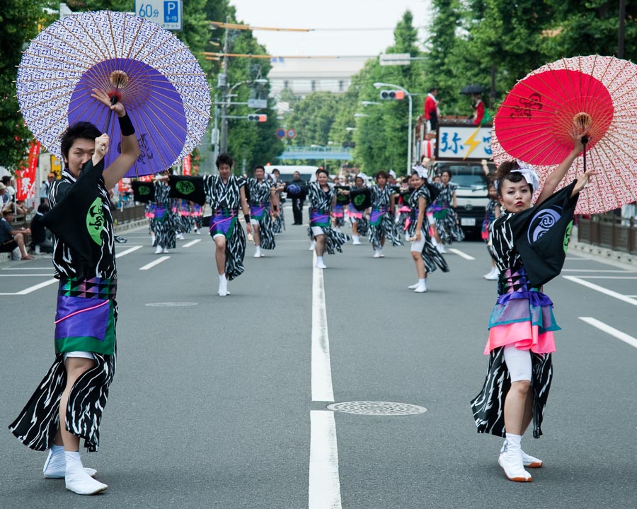 日野が燃えたひのよさこい祭