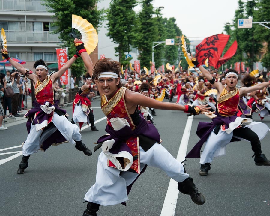 日野が燃えたひのよさこい祭