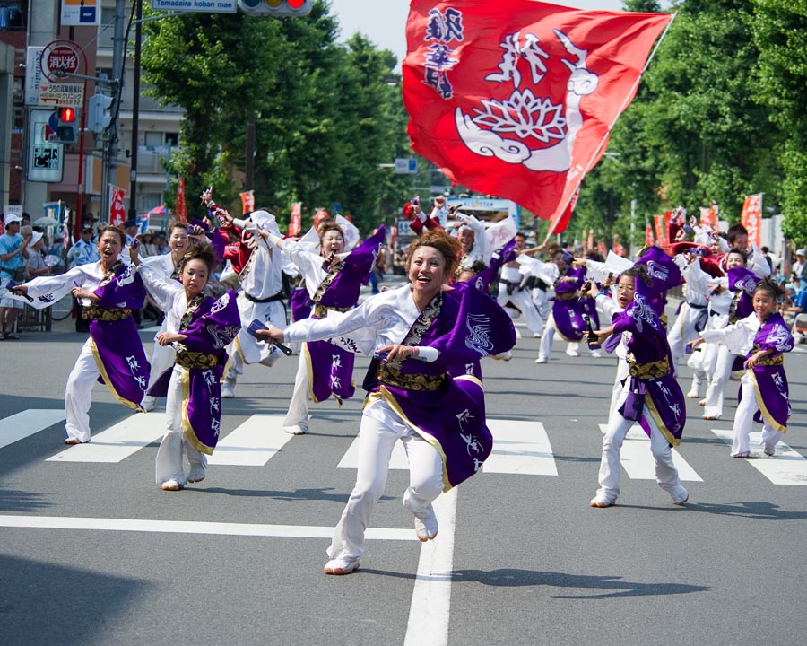 日野が燃えたひのよさこい祭