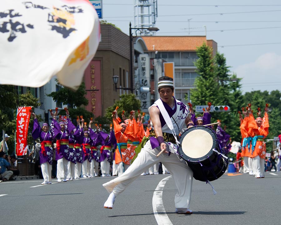 日野が燃えたひのよさこい祭