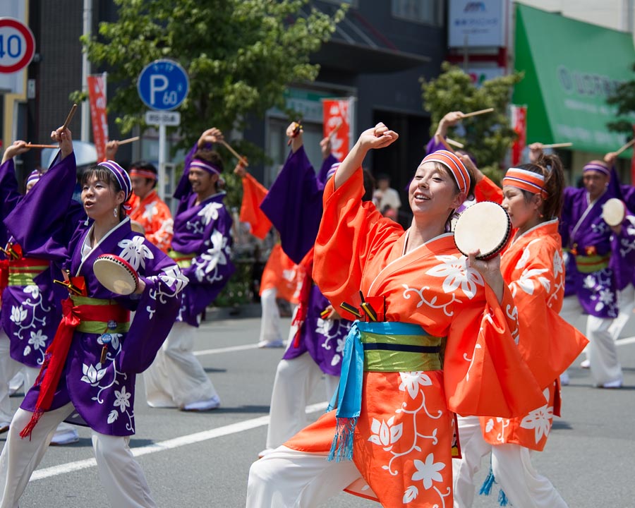 日野が燃えたひのよさこい祭