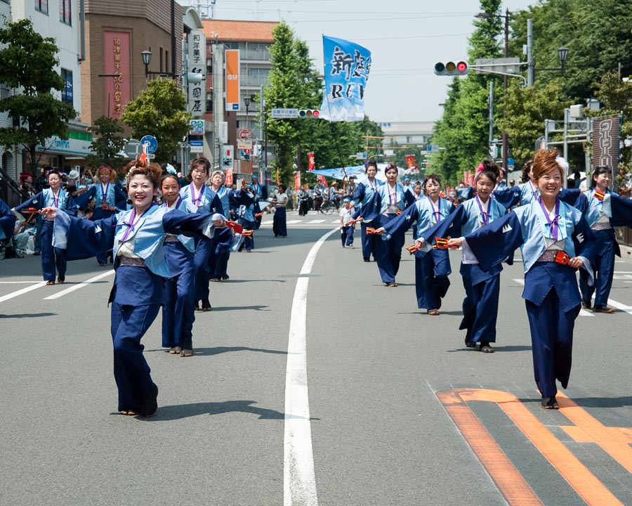 日野が燃えたひのよさこい祭