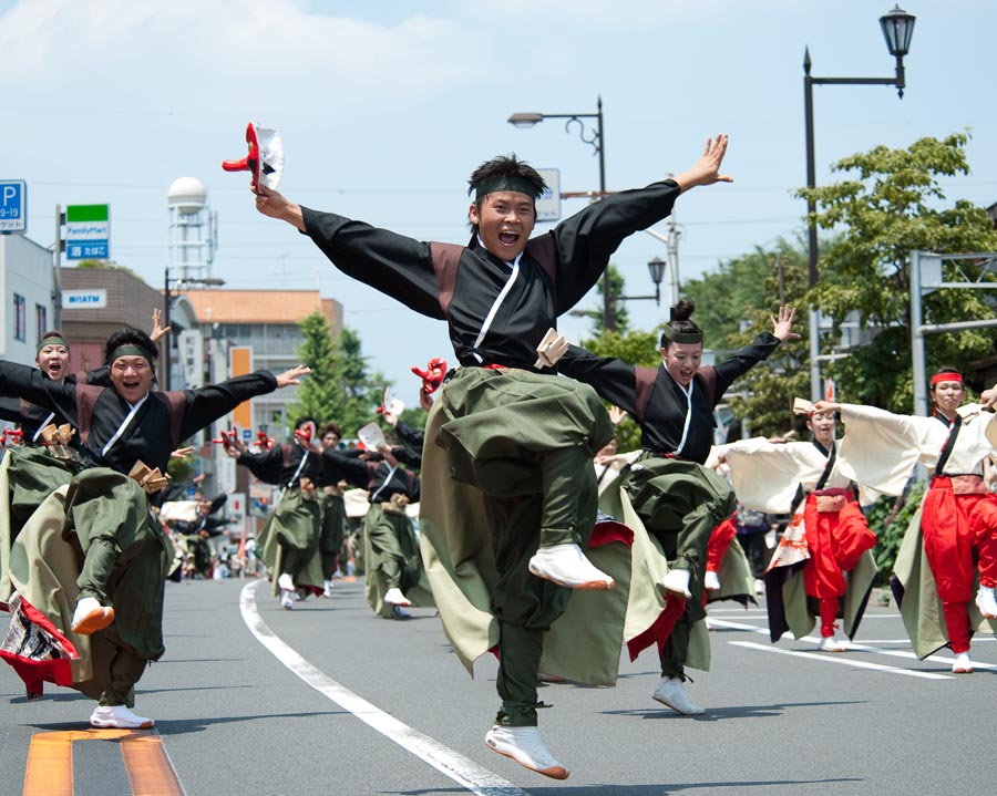 日野が燃えたひのよさこい祭