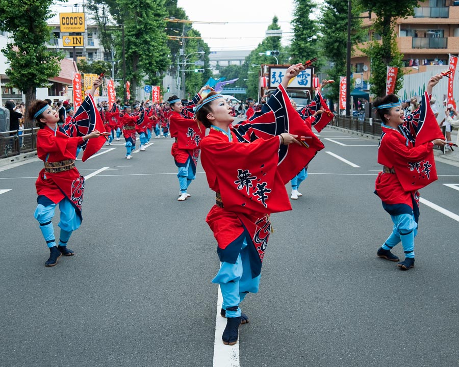 日野が燃えたひのよさこい祭