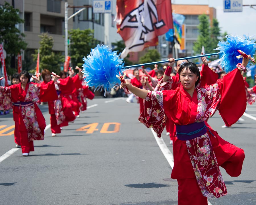 日野が燃えたひのよさこい祭