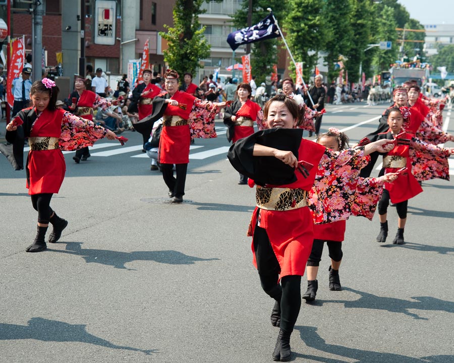 日野が燃えたひのよさこい祭