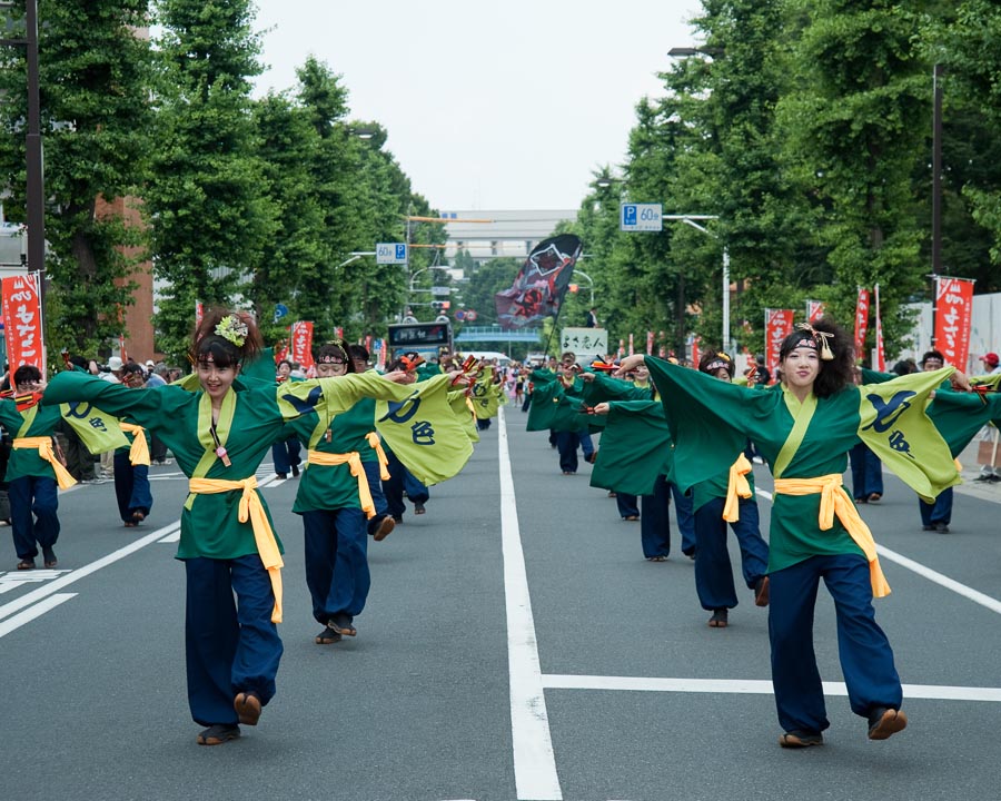 日野が燃えたひのよさこい祭