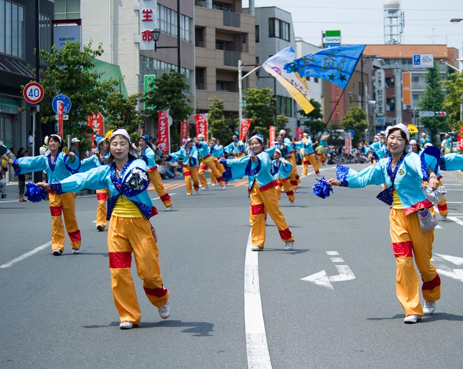 日野が燃えたひのよさこい祭