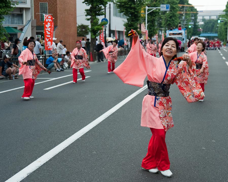 日野が燃えたひのよさこい祭