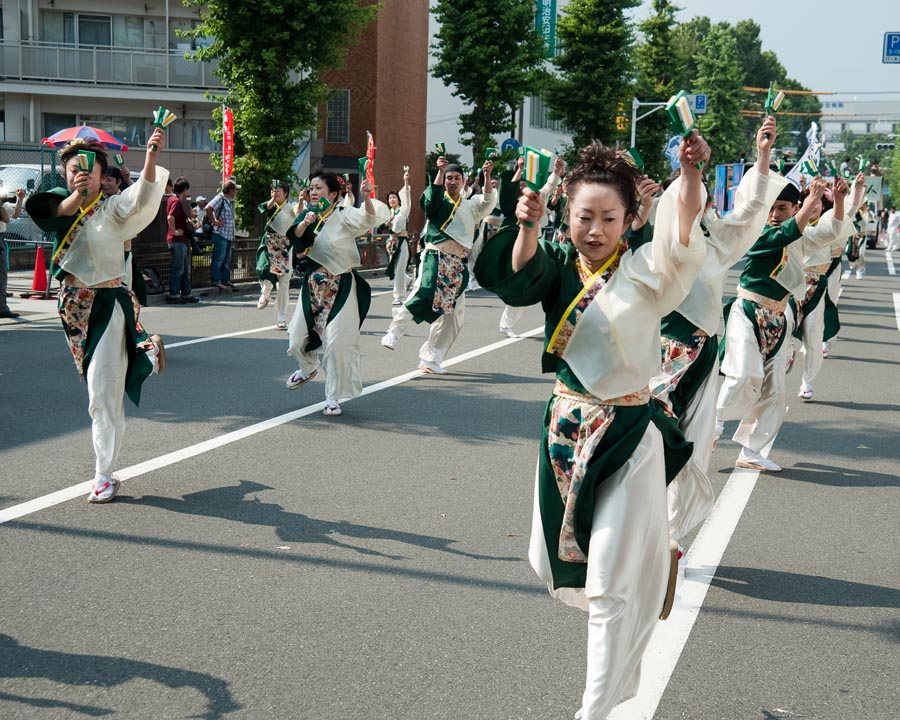 日野が燃えたひのよさこい祭