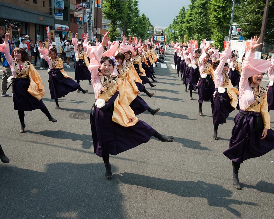 日野が燃えたひのよさこい祭