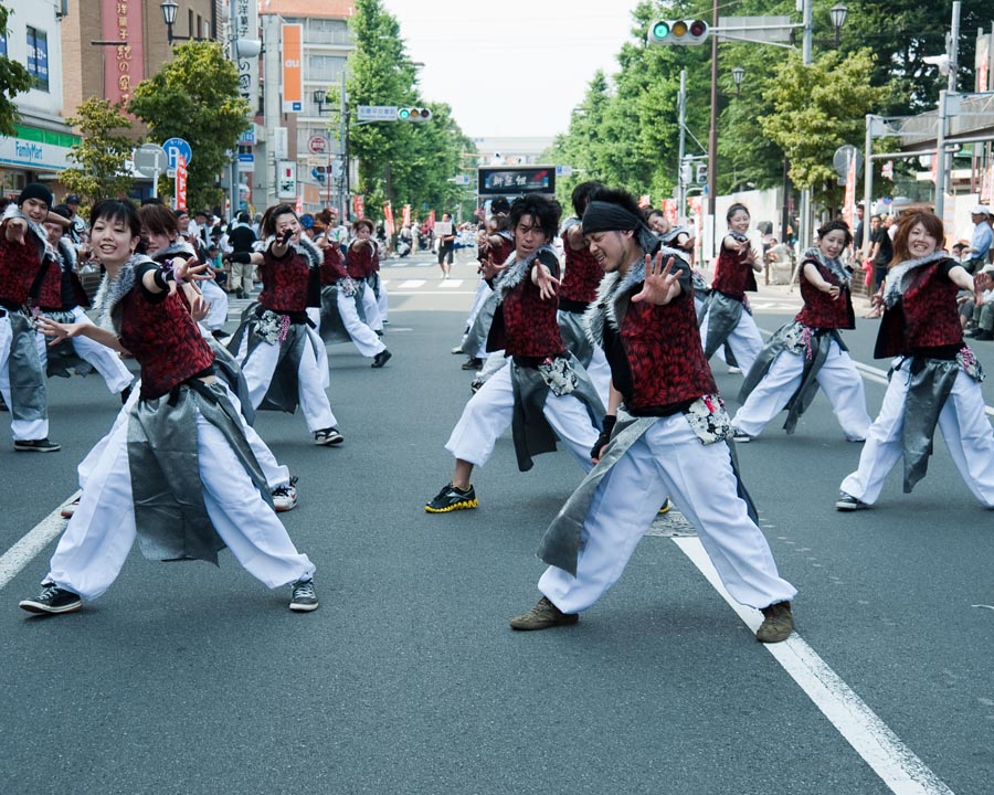 日野が燃えたひのよさこい祭