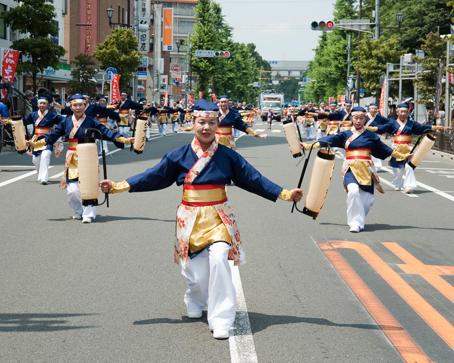 日野が燃えたひのよさこい祭